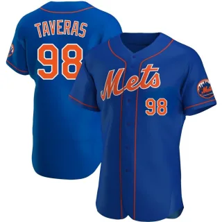 Authentic Men's Diosmerky Taveras New York Mets Alternate Jersey - Royal