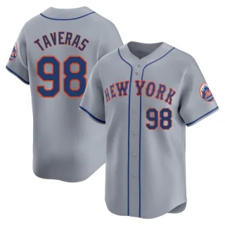 Limited Men's Diosmerky Taveras New York Mets Away Jersey - Gray