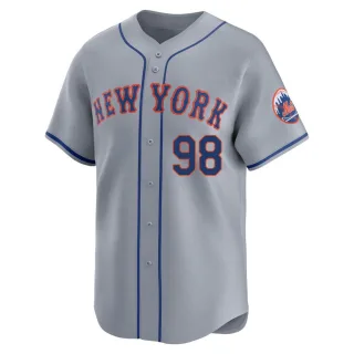 Limited Men's Diosmerky Taveras New York Mets Away Jersey - Gray