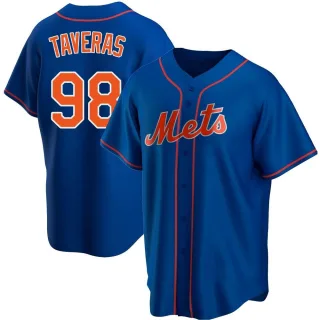 Replica Men's Diosmerky Taveras New York Mets Alternate Jersey - Royal