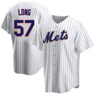 Replica Men's Kevin Long New York Mets Home Jersey - White