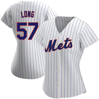 Replica Women's Kevin Long New York Mets Home Jersey - White