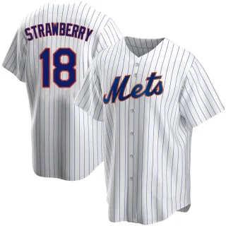 Replica Youth Darryl Strawberry New York Mets Home Jersey - White